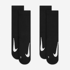 MEIAS NIKE COURT MULTIPLIER CUSHIONED - PRETO